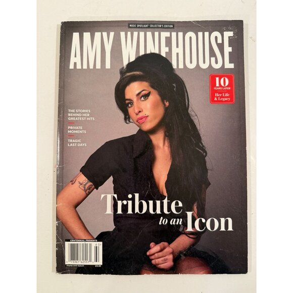 Amy Winehouse Tribute to an Icon Music Spotlight Collector Edition Magazine Book - Picture 1 of 11
